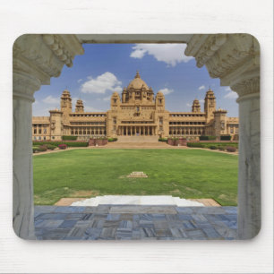 Rückblick auf das Umaid Bhawan Palace Hotel, Jodjp Mousepad