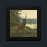 Rückblick auf den Elk Blick auf den See Erinnerungskiste<br><div class="desc">Wohnen Sie weit weg von der Natur? Dieses schöne und dennoch klassische Bild vermittelt einen Eindruck von Ruhe und die Farben des Elches sind korrekt,  was dieses Bild sehr realistisch macht. Holen Sie sich diese naturgetreue Kunst auf Ihre Lieblingsprodukte!</div>