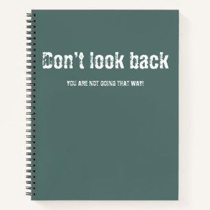 Rückblick auf Notebook Notizbuch