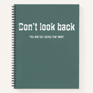 Rückblick auf Notebook Notizbuch