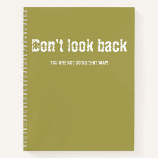 Rückblick auf Notebook Notizbuch