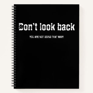 Rückblick nicht notizbuch