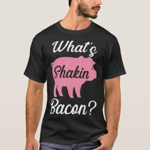 Rückdruck, der den Speck erschüttert T-Shirt