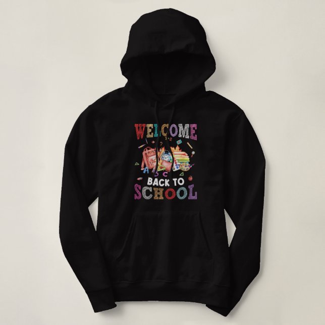 Rückempfang zum Lehrer Hoodie (Design vorne)