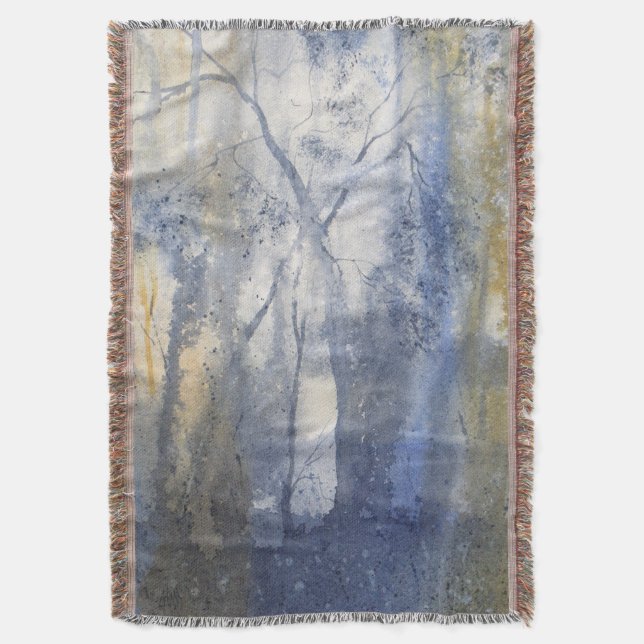 Rücken Land Pass Wasserfarbe Decke (Vorderseite Vertikal)