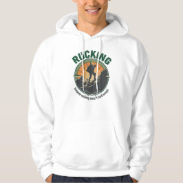 Rücken weil Gehen nicht hart genug war Hoodie