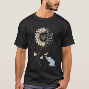 Rückenmuskulatur-Atrophie Sonnenblume Butterfly-El T-Shirt