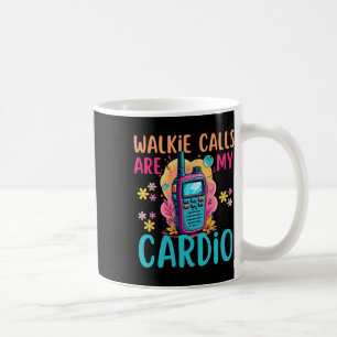 Rückenschulpsychologe Aba Sped Walkie Anrufe Sind Kaffeetasse