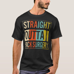 Rückenspinenspinalfusion in der Operation geradeau T-Shirt