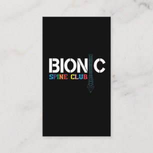 Rückenspinenspinalfusionen der Operation Erholung Visitenkarte