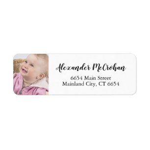 Rückgabeadresse des Personalisierten Fotos