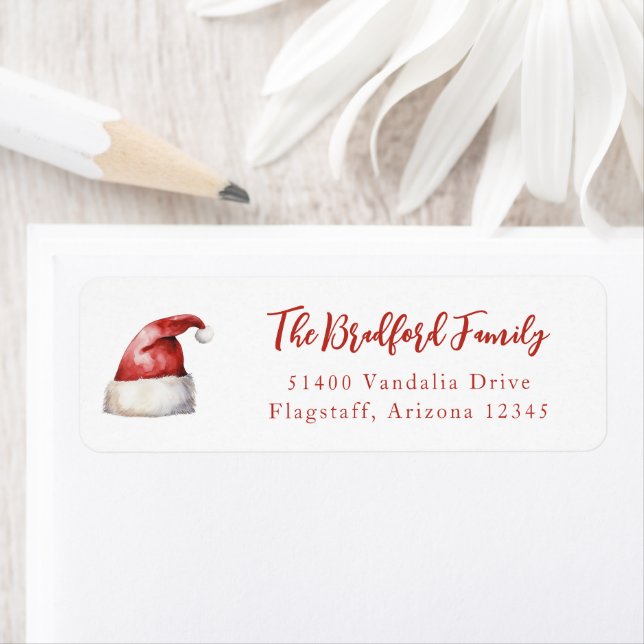 Rückgabeadresse für die festliche Weihnachtsmannmü (Insitu)