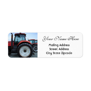 Rückgabeadresse für Red Farm Tractor