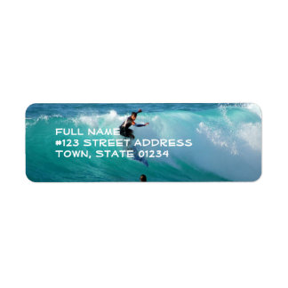 Rückgabeadresse für Surf Hintergrund