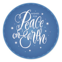 Rückgabeaufkleber für Weltfrieden