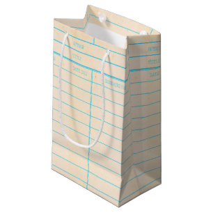 Rückgabedatum der Bibliothek Kleine Geschenktüte