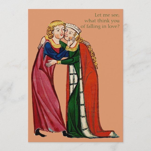 Rückgang der Liebe (Vorderseite)