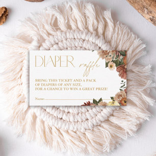 Rückgang der Liebe Blumenspulendusche Windelspulka Mitteilungskarte