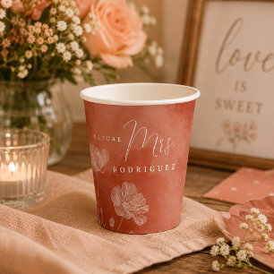 Rückgang der Liebe Brautparty Paper Cup - Personal Pappbecher