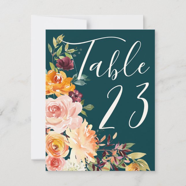 Rückgang der Liebe Einladung (Vorderseite)