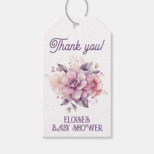 Rückgang der Liebe fallen Blumenbaby in Blüte dank Geschenkanhänger