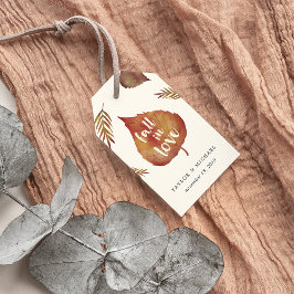 Rückgang der Liebe | Gastgeschenk Hochzeit der Her Geschenkanhänger