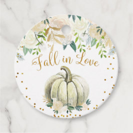 Rückgang der Liebe Gold und White Pumpkin Gevor Ta Geschenkanhänger