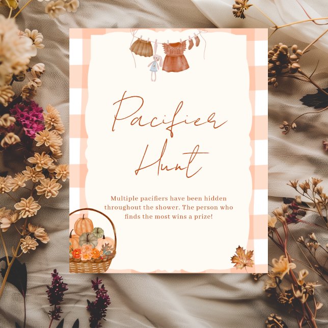 Rückgang der Liebe Kinderdusche Schnuller Jagdzeic Poster (Von Creator hochgeladen)