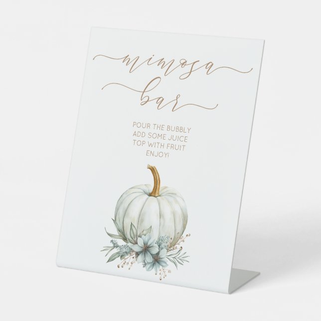 Rückgang der Liebe Mimosa Bar Sockelschild (Vorderseite)