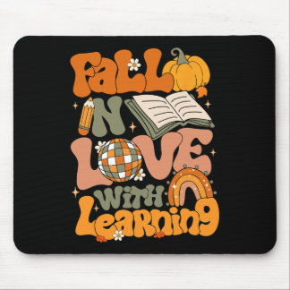 Rückgang der Liebe mit Autum Erntedank Tee Mousepad