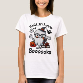 Rückgang der Liebe mit Büchern, Halloween-Lehrer T-Shirt