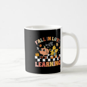 Rückgang der Liebe mit Erntedank Lehrer Kaffeetasse