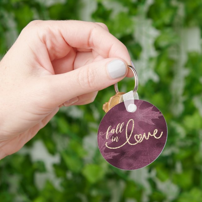 Rückgang der Liebe mit Herbst | Mulberry Jewel and Schlüsselanhänger (Hand)
