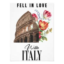 Rückgang der Liebe mit Italien