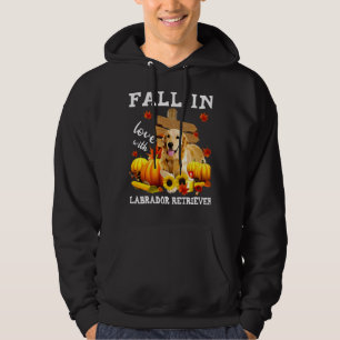 Rückgang der Liebe mit Labrador Retriever Dose auf Hoodie