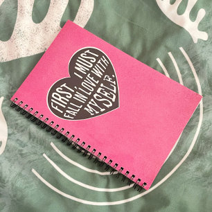 Rückgang der LIEBE mit meinem selbst-Notebook für Notizbuch