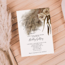 Rückgang der Liebe Pampas Gras Brautparty