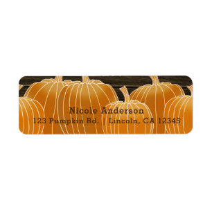Rückgang der Liebe Pumpkins Wood & String Lights R