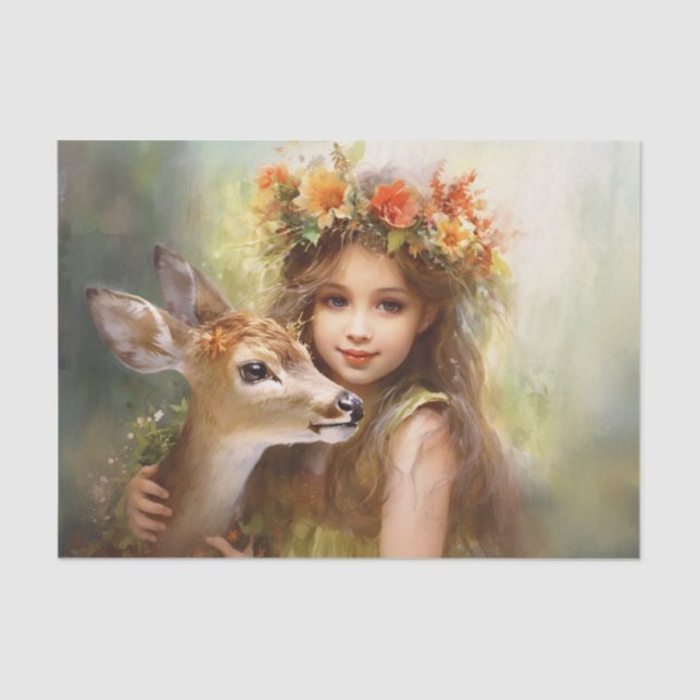 Rückgang der Liebe Seidenpapier (Vorderseite)