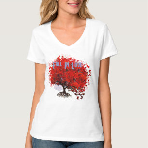 Rückgang der Liebe T - Shirt Wirbel Roots Puzzlete