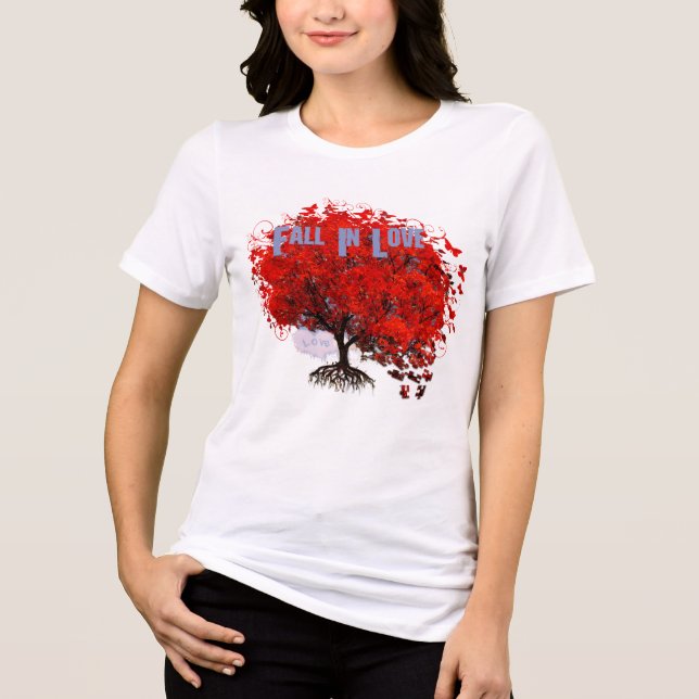 Rückgang der Liebe T - Shirt Wirbel Roots Puzzlete (Vorderseite)
