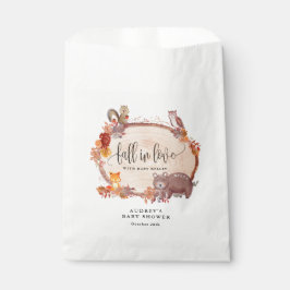 Rückgang der Liebe von Waldtieren, rustikale Kinde Geschenktütchen