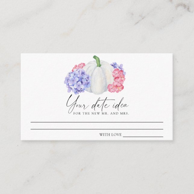 Rückgang der Liebe - Vorstellungen von Datumsabend Begleitkarte (Vorderseite)