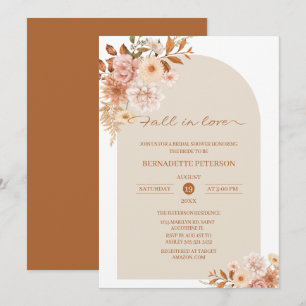 Rückgang des Brautparty der Liebe Einladung