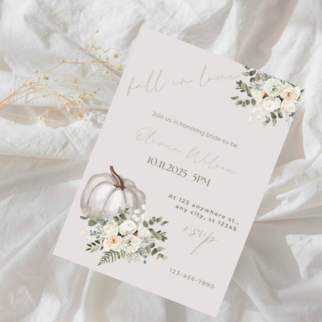 Rückgang des Brautparty der Liebe - Rustikale Herb Einladung (Von Creator hochgeladen)