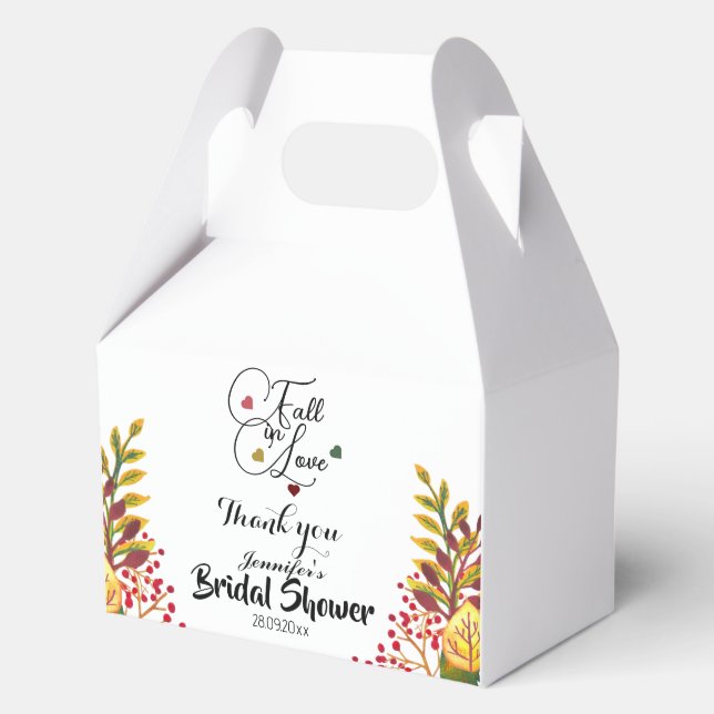 Rückgang des Brautparty für Liebe Geschenkschachtel (Vorderseite)