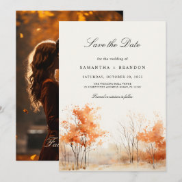 Rückgang des Fotos der Liebe Save the Date