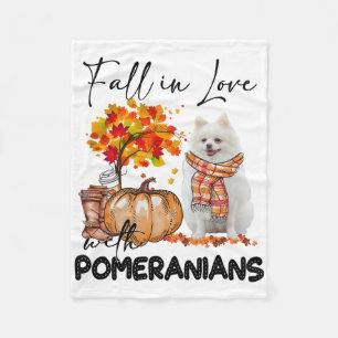 Rückgang in Liebe mit Spitzen fallen Pumpkin Thank Fleecedecke