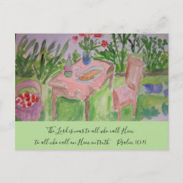 Rückgarn Postkarte