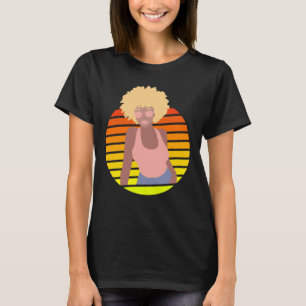 RÜCKKEHR AFROKEN - AFRO-AMERIKANISCHE KÖNIGIN - T-Shirt